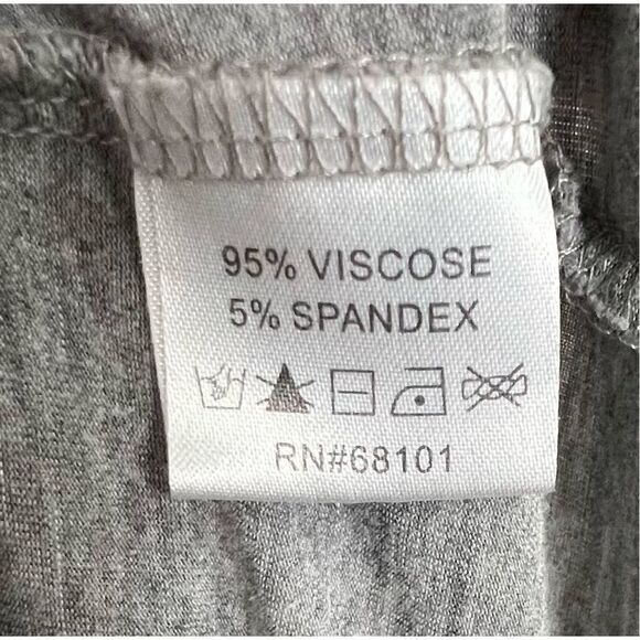 Belldini Short Sleeve V-Neck Blouse With Exposed Shoulder and Sequins - Picture 5 of 5